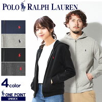 POLO RALPH LAUREN ポロ ラルフローレン パーカー フルジップ フーディー 長袖 323 51547626 001 002 003 004 FULL ZIP HOOD メンズ レディースボーイズ スウェット トップス ウェア ワンポイント ブラック グレー ネイビー