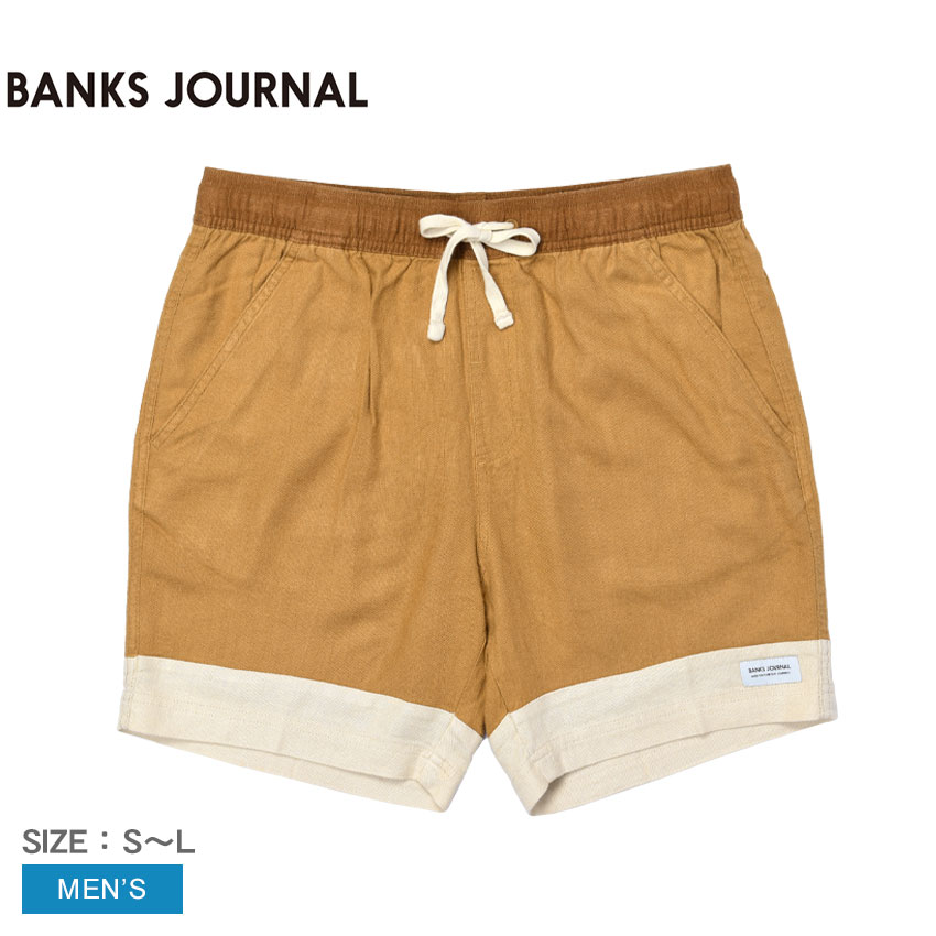 【ゆうパケット配送】 バンクス ジャーナル ハープパンツ メンズ BANKS JOURNAL VERGE WALKSHORT ボトムス ショート…