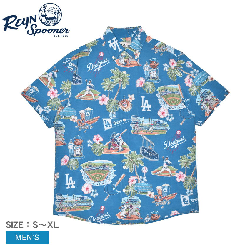 ���C���X�v�[�i�[ �����V���c REYNSPOONER LOS ANGELES DODGERS SCENIC PERFORMANCE BUTTON FRONT �����Y �}���`�J���[ M679913125 MLB ���W���[���[�O�x�[�X�{�[�� �R���{ ���T���[���X�E�h�W���[�X �g�b�v�X �V���c �E�F�A �E�G�A ����