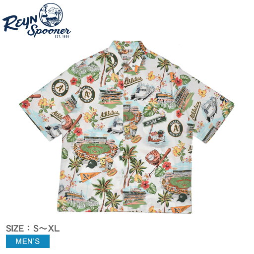 レインスプーナー 半袖シャツ REYNSPOONER OAKLAND ATHLETICS SCENIC メンズ マルチカラー B553312122 MLB メジャーリーグベースボール コラボ アスレチックス トップス シャツ ウェア ウエア 半袖 柄シャツ レインスプーナー 半袖シャツ REYNSPOONER OAKLAND ATHLETICS SCENIC メンズ マルチカラー B553312122 MLB メジャーリーグベースボール コラボ アスレチックス トップス シャツ ウェア ウエア 半袖 柄シャツ