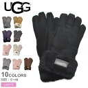 【店内全品★P5倍！】アグ 手袋 UGG ターン カフ グローブ レディース ブラック 黒 ブラウン グレー TURN CUFF GLOVE 17369 防寒 冬物 女性 プレゼント 贈り物 クリスマス シンプル カジュアル 保温 ピンク パープル ベージュ 羊毛 通勤 通学 ブランド