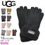 【店内全品★P2倍！】アグ 手袋 UGG ターン カフ グローブ レディース ブラック 黒 ブラウン グレー TURN CUFF GLOVE 17369 防寒 冬物 女性 プレゼント 贈り物 クリスマス シンプル カジュアル 保温 ピンク パープル ベージュ 羊毛 通勤 通学 ブランド