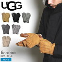 アグ 手袋 UGG コントラスト シープスキン テック グローブ メンズ ブラック 黒 グレー ブラウン MCONTORAST SHEEPSKIN TECH GLOVE 18712 防寒 冬物 男性 プレゼント 贈り物 スマートフォン対応 シンプル カジュアル 保温