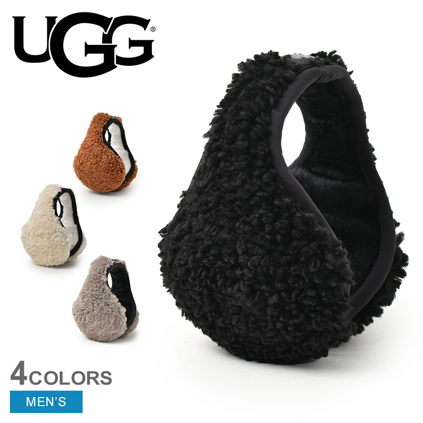 【店内全品★P5倍！】アグ 耳あて UGG フラッフ BTH メンズ ブラック 黒 ホワイト 白 fluff BTH 22642 イヤーマフラー 防寒 冬物 プレゼント 贈り物 クリスマス シンプル カジュアル 保温 もこもこ かわいい おしゃれ ブラウン グレー