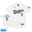 メジャーリーグベースボール ユニフォーム MAJOR LEAGUE BASEBALL ロサンゼルス・ドジャース ショートスリーブ ジャージ メンズ ホワイト 白 LA DODGERS S／S JERSEY 21657297 フレディ・フリーマン FREDDIE FREEMAN 5 背番号 MLB LOS ANGELES DODGERS ZSPO