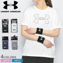 【ゆうパケット配送】 UNDER ARMOUR アンダーアーマー リストバンド パフォーマンス リストバンド 1276991 メンズ レディース オールシーズンギア トレーニング 運動 テニス ジム トレーニング 習い事 練習 汗拭き ブランド ロゴ シンプル カジュアル 部活 白 黒