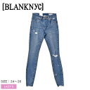 【店内全品★P5倍！】ブランクニューヨークシティー パンツ BLANK NYC THE BOND IN VACATION MODE レディース ブルー 05EL1518 デニムパンツ ジーパン ウェア パンツ ボトムス ブランド ボタンフライ カジュアル ストリート ポケット ストレッチ ダメージ 青