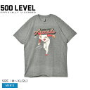 【店内全品★P5倍！】【ゆうパケット配送】 ファイブハンドレットレベル 半袖Tシャツ 500 LEVEL ノーラン アレナド セントルイス ピッチ WHT メンズ グレー Nolan Arenado St. Louis Pitch WHT 0066-052-11 ウエア トップス 半袖 Tシャツ MLB メジャーリーグ メジャー ZSPO