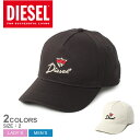 ディーゼル ディーゼル キャップ DIESEL C-DAAN HAT メンズ レディース ブラック 黒 ホワイト 白 A091580JCAR ユニセックス 帽子 キャップ ベースボールキャップ スナップバック ブランド シンプル カジュアル プレゼント ギフト アクセサリー 人気