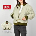 【店内全品★P5倍！】ディーゼル フライトジャケット DIESEL G-VITE GIACCIA JACKET レディース グリーン カーキ オリーブ A06337 0NDAU トップス アウター MA-1 MA1 ボンバージャケット ブランド おしゃれ 羽織り 防寒 防風 ミリタリー カジュアル ウェア