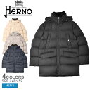 【店内全品★P2倍！】ヘルノ ダウンジャケット HERNO アレンデールパーカー メンズ ブラック 黒 ベージュ ARENDELLE PARKA PI01078U-12414 ダウン アウター 上着 ブランド エレガント ラグジュアリー フード付き フーディ ジップアップ おしゃれ シンプル ロゴ