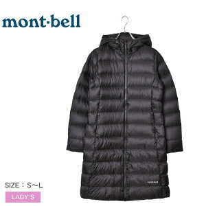 モンベル アウター MONTBELL ネージュダウンコート レディース ブラック 黒 NEIGE DOWN COAT 1101616 防水 撥水 保温 アウトドア マウンテン ハイキング キャンプ スポーツ カジュアル シンプル 運動 登山 旅行