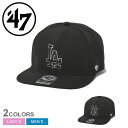 47 ブランド キャップ 帽子 47 BRAND CAPS NO SHOT 47 CAPTAIN メンズ レディース ブラック 黒 B-NSHOT12WBP B...
