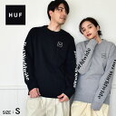 【店内全品★P5倍 】ハフ スウェット HUF エッセンシャルズ ドメスティック クルー メンズ レディース ホワイト 白 ブラック 黒 グレー ESSENTIALS DOMESTIC CREW PF00264 ウェア トップス トレ…