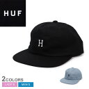 ハフ キャップ メンズ 【店内全品★P5倍！】ハフ キャップ HUF CLASSIC H 6 PANEL HAT メンズ レディース ブラック 黒 ブルー 青 HT00707 フラットバイザー ストリート スケート ロゴ 刺繍 CAP 帽子 カジュアル シンプル スケーター スケボー サイズ調整 サイズ調節 デニム