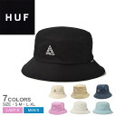 ハフ 帽子 レディース 【店内全品★P5倍！】ハフ 帽子 HUF HUF SET TRIPLE TRIANGLE BUCKET HAT メンズ レディース ブラック 黒 ベージュ HT00717 ユニセックス バケハ ストリート カジュアル シンプル アウトドア レジャー おしゃれ 男女兼用 刺しゅう 刺繍 ワンポイント 人気 定番|slz|