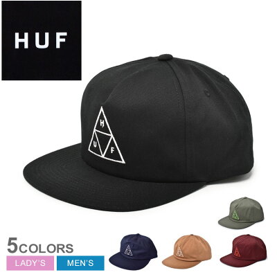 ハフ キャップ HUF ESS UNSTRUCTURED TT SNAPB メンズ レディース ブラック 黒 ネイビー 紺 HT00543 帽子 ブランド ベースボールキャップ カジュアル ストリート シンプル スポーティ ロゴ スポーツ アウトドア レジャー おしゃれ