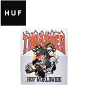 【処分★クーポンで10%OFF】【ネコポス配送】ハフ ステッカー HUF RINCON STICKER マルチ AC00735 シール THRASHER スラッ...