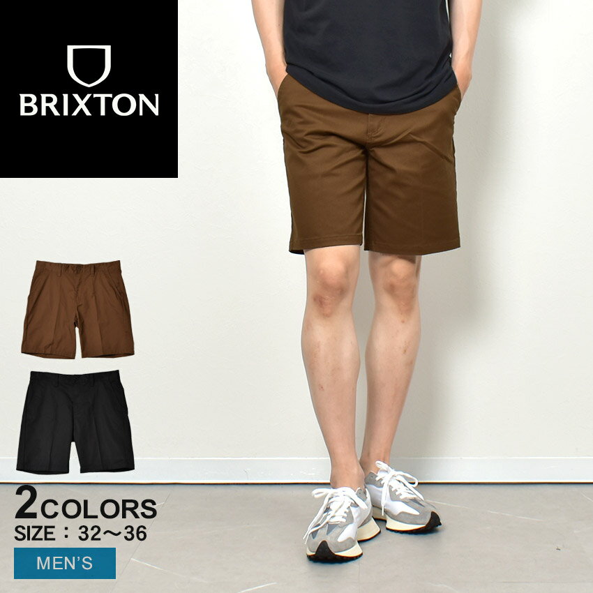 ブリクストン パンツ BRIXTON チョイス チノ ショート パンツ メンズ ブラック 黒 ブラウン CHOICE CHINO SHORT PANT…