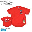 ミッチェルアンドネス ゲームシャツ MITCHELL & NESS オーセンティック ブラディミール・ゲレーロ アナハイム・エンゼルス 2004 ジャージ メン...