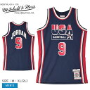ミッチェル&ネス ユニフォーム MITCHELL&NESS オーセンティック ジャージー チーム USA 1992 マイケル ジョーダン メンズ ネイビー 紺 ...