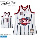 ミッチェルアンドネス ユニフォーム MITCHELL & NESS スイングマン ジャージ ヒューストン・ロケッツ 2002-03 ヤオ・ミン メンズ ホワイト...