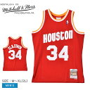 ミッチェル&ネス ユニフォーム MITCHELL&NESS スイングマン ジャージ ヒューストンロケッツ ロード 1993-94 アキームオラジュワン メンズ ...