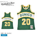 ミッチェルアンドネス ユニフォーム MITCHELL & NESS スイングマン ジャージ シアトルスーパーソニックス ロード 1994 ゲイリー ペイトン メ...