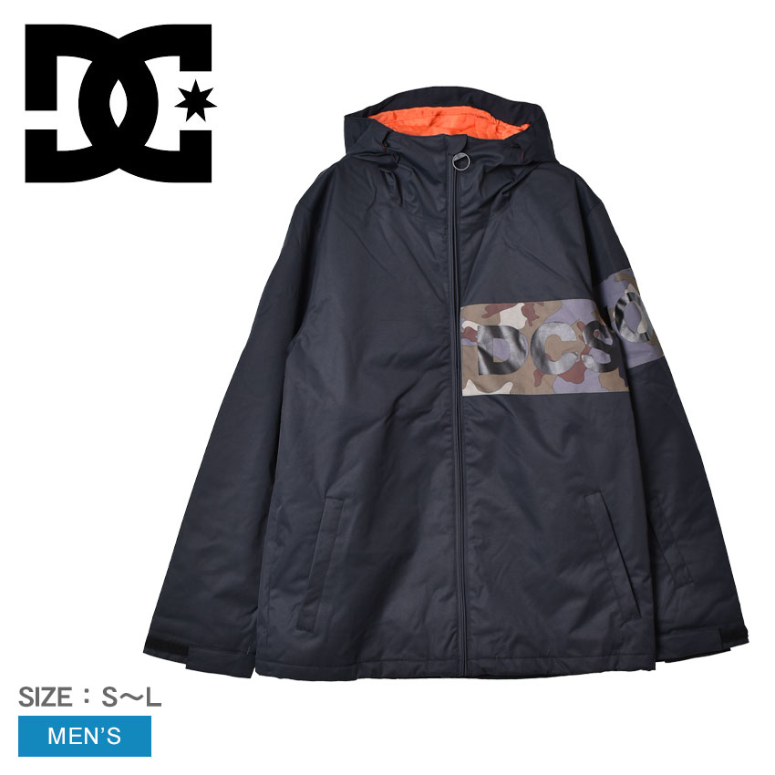 DCシューズ スノーボード スノボウェア DCSHOECOUSA プロパガンダ ジャケット メンズ ブラック 黒 PROPAGANDA JACKET ADYTJ03029 ブランド アウター シンプル 防寒 上着 スキーウェア スキージャケット 防水 ウィンタースポーツ