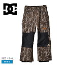DCシューズ ロングパンツ メンズ DCSHOECOUSA コードパンツ ブランド スノボ ズボン ボトムス ウィンタースポーツ おしゃれ カモフラ柄 防寒 パ...