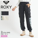 ロキシー パンツ ROXY MADE FOR THE MOUNTAIN PANTS フリース カーゴパンツ レディース ブラック 黒 ベージュ RPT234804 ウェア ウエア ボトムス ズボン 長ズボン 撥水 はっ水 防寒 暖かい UVカット 裾リブ ポケット シンプル おしゃれ 国内正規品(4)