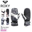 ロキシー 手袋 ROXY JETTY MITT グローブ レディース ブラック 黒 ピンク ERJHN03252 スノーボード スノボ スキー ミトン ウィンタ...