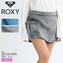 ロキシー スカート ROXY LIVED IN DENIM SKORT レディース ブラック 黒 ネイビー 紺 RPT251067 ボトムス ロングスカート ロング丈 ウェア デニムスカート ミニボトムス スコート カジュアル ファッション トレンド 夏服 おしゃれ 脚長効果 国内正規品(4)