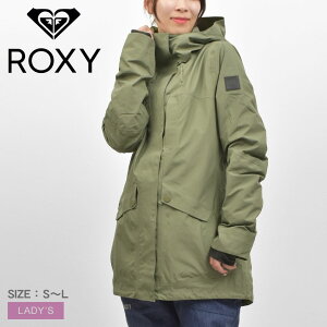 ＼クリアランスSALE開催中★／ロキシー ジャケット ROXY GORE-TEX GLADE JK TAILORED LONG FIT レディース カーキ ERJTJ03387 アウター ジャケット スノーウェア スキーウェア スノーボード スノボ 無地 おしゃれ 防水 透湿 防風 冬 雪 カジュアル アウトドア|slz shn|