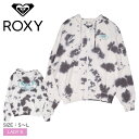 ロキシー ジップアップパーカー レディース 【店内全品★P5倍！】ロキシー パーカー ROXY BACK LOGO ZIP スウェット トップ レディース グレー CHOCOMOO HOODIE RZP234023 上着 羽織 長袖 トップス スエット 裏毛 タイダイ柄 タイダイ 総柄 フード サーフ ロゴ プリント 部屋着 ルームウェア おしゃれ 春