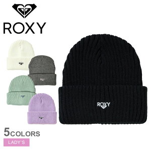 ロキシー ニット帽 ROXY オールライト レディース ブラック 黒 ホワイト 白 グレー ミント パープル ALRIGHT RBE224312 ニット ビーニー 帽子 ブランド カジュアル シンプル スポーティ サーフ ロゴ おしゃれ ライラック