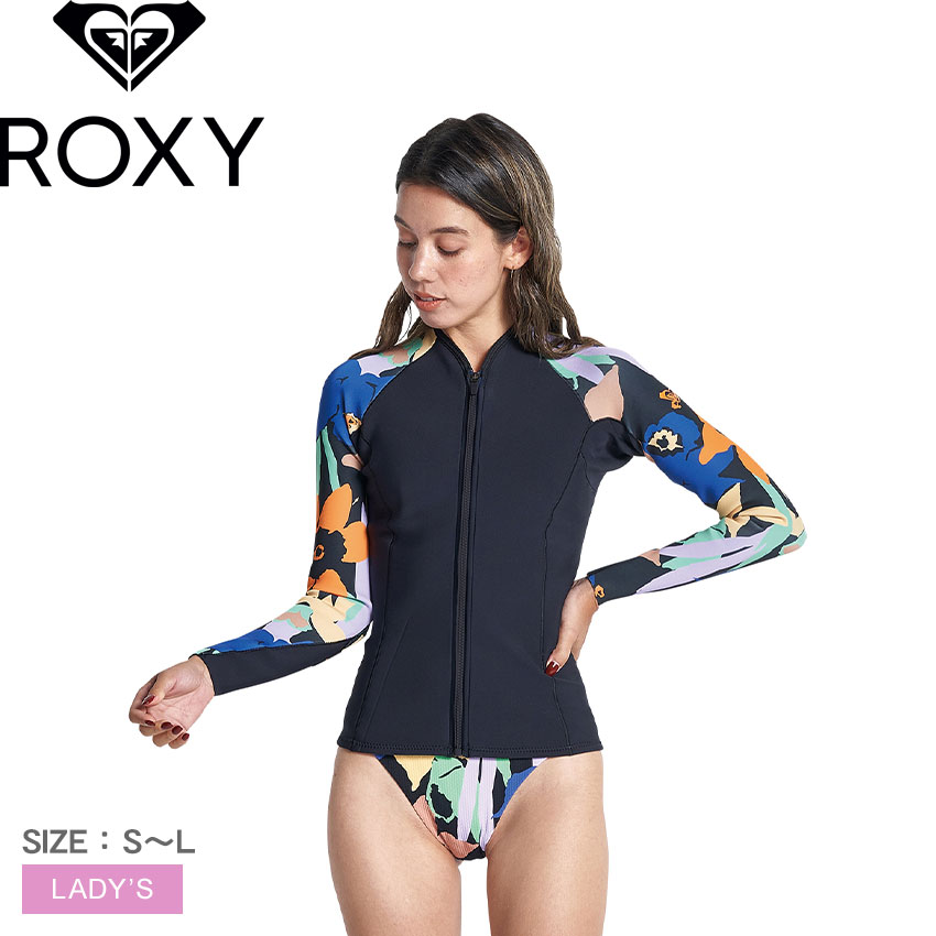 《アイテム名》 ロキシー ウエットスーツ ROXY レディース 1.0 RAGGAE RADNESS FZ LS JKT ジャケット RWT231714 《ブランドヒストリー》 ROXYはビーチカルチャーとアクティブライフスタイルを愛する全ての女性のためのアウトドアライフスタイルブランド。カリフォルニアを中心に、アクティブなライフスタイルを楽しむ女の子達から「女の子のためのビーチウェアーが欲しい！！」という声が高まり、1990年に誕生。世界トップクラスのライダーが体現する女性アスリートとしての一面と、フェミニンなファッション性を融合したスタイルを提案するROXYは、街からビーチ、そしてスノーまでそのフィールドを広げています。ロゴはQUIKSILVERのロゴを鏡像にしてハート型に。ROXYは、ビーチカルチャーとアクティブライフスタイルを愛する全ての女性のためのブランドです。サーフとスノーのDNAをもちつつも可愛くあり続けることを表現しています。 《アイテム説明》 ロキシーより「1.0 RAGGAE RADNESS FZ LS JKT ジャケット」です。洗練されたデザインで体温低下や日差しから体を守るフロントジップジャケット。型紙は日本製で、安心の着用感と運動性抜群のジャパンフィット。海外トップクラスの超軽量伸縮エコ素材を使用し、またそのジャージとネオプレンゴムのラミネートには水性糊（AQUAα）を使用。環境に優しいだけでなく、しなやかな伸縮性と快適な着用感を両立させたパフォーマンスにも優れたスーツです。また、縫製始末部分の糊補強や接合部交差部分の裏側テープ補強など、丈夫で壊れにくい設計のプロダクトです。 ロングジェーンとのセットアップで、フルスーツとしてのスタイルも好評です。 《カラー名/カラーコード/管理No.》 ブラック/BLK/"24230815" メーカー希望小売価格はメーカーサイトに基づいて掲載しています。 製造・入荷時期により、細かい仕様の変更がある場合がございます。上記を予めご理解の上、お買い求め下さいませ。 関連ワード： ブランド サーフ サーフィン 海 川 浮力補助 浮き輪 保温 高性能 アウトドア レジャー 軽量 date 2023/05/12Item Spec ブランド ROXY ロキシー アイテム ウエットスーツ スタイルNo RWT231714 商品名 1.0 RAGGAE RADNESS FZ LS JKT ジャケット 性別 レディース 商品特性1 【返品不可】水着、下着類、靴下は衛生上の理由により、ご返品はお断りさせて頂いております。 商品特性2 こちらの商品は1点1点柄の見え方が異なりますので予めご了承下さい。 採寸 単位(cm) 上胸囲 ウエスト 首囲 S 80 60 30 M 84 64 32 L 88 66 33 ※上記サイズは、実際に同一の商品を採寸した結果です。 商品によっては個体差がありますので誤差がでることが御座いますので参考目安としてご覧下さい。また、測定方法によっても誤差が生じますので、予めご了承ください。 サイズについて詳しくはこちらをご覧下さい。 当店では、スタジオでストロボを使用して撮影しております。商品画像はできる限り実物を再現するよう心掛けておりますが、ご利用のモニターや環境等により、実際の色見と異なる場合がございます。ご理解の上、ご購入いただけますようお願いいたします。 ▲その他アイテムはこちら