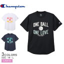 【ネコポス配送】 チャンピオン 半袖Tシャツ CHAMPION ショートスリーブTシャツ レディース ホワイト 白 ブラック 黒 CW-BB322 ショートスリーブ クルーネック ウエア トップス シンプル カジュアル アメカジ バスケ バスケットボール スポーティ プリント ZSPO