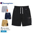 【店内全品★P5倍！】チャンピオン ハーフパンツ メンズ CHAMPION ショーツ 遮熱 UVカット 吸汗速乾 涼しい SHORTS C3-VS509 半ズボン パンツ ズボン ショート丈 ウエア ボトムス 紫外線対策 シンプル カジュアル スポーティ ロゴ ワンポイント ポケット slz