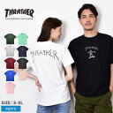 tシャツ メンズ 半袖 【ゆうパケット配送】 スラッシャー THRASHER ゴンズ アート ホワイト 白 ブラック 黒...