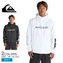 クイックシルバー ラッシュガード QUIKSILVER BIG CLICKER ZIP HOODIE メンズ ブラック 黒 ホワイト 白 QLY251032 ウエア ウェア トップス 長袖 ジップアップ 羽織 フーディ フード パーカー 海 プール スポーティ サーフィン サーファー 国内正規品(4)