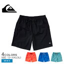 【店内全品★P5倍！】クイックシルバー ボードショーツ QUIKSILVER EVERYDAY VOLLEY 19 メンズ ブラック 黒 オレンジ ブルー 青 EQYJV03986 ウエア ボトムス ズボン ハーフパンツ 海パン シンプル カジュアル サーファー サーフ アウトドア レジャー プール