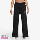 ナイキ スウェットパンツ NIKE ウィメンズNSW クラブ フリース MR GX ワイド P レディース ブラック 黒 NSW CLUB FLC MR GX ...