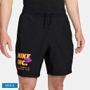 ナイキ ハーフパンツ NIKE ナイキ フォーム メンズ Dri-FIT 18cm フィットネスショートパンツ メンズ ブラック 黒 オレンジ M NK DF ...