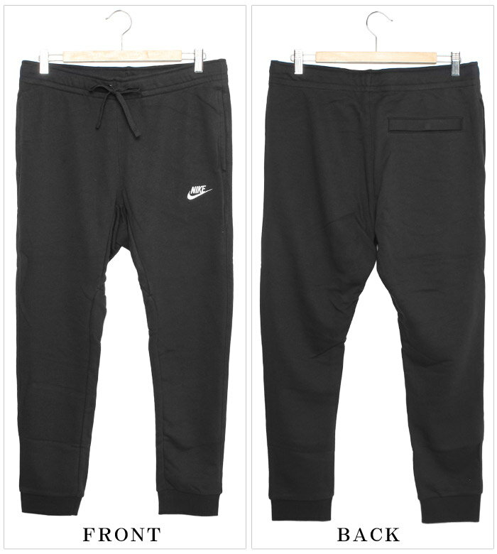 【限定クーポン配布中！】 ナイキ NIKE クラブ フレンチテリー ジョガー パンツ ブラック×ホワイト 他全4色CLUB FRENCH TERRY JOGGER 804466 010 063 451 071ロゴ ボトムス ストリート スポーツ ウェア ロングパンツ グレー 黒 メンズ [19gmp]