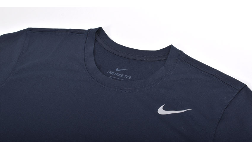 【メール便可】 ナイキ 半袖Tシャツ NIKE DRI-FITレジェンドS/S Tシャツ メンズ ネイビー DRI-FIT LEGEND S/S TEE 718834 ウェア トップス カットソー 無地 クルーネック 丸首 ブランド ロゴ カジュアル ストリート シンプル スポーティ ワンポイント 部屋着