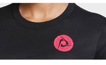 【8/26 0時〜★タイムセール】【メール便可】 ナイキ 半袖Tシャツ NIKE DRI FIT LEG アイコンクラッシュ S/S Tシャツ レディース ブラック 黒 CV5241 ウエア トップス ブランド カジュアル ロゴ トレーニング ジム 半袖 運動 プリント
