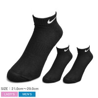 【店内全品★P5倍！】ナイキ 靴下 3足組 ソックス メンズ レディース NIKE 3P エブ...