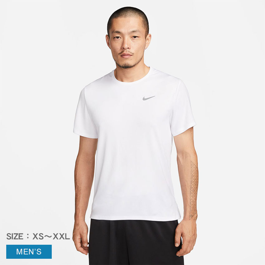 【店内全品★P5倍！】【ゆうパケット配送】 ナイキ 半袖Tシャツ NIKE Dri-FIT UV マイラー メンズ ホワイト 白 DRI-FIT LEGEND S/S TEE DV9316 ウェア トップス カットソー クルーネック 丸首 ブランド ロゴ カジュアル ストリート シンプル スポーティ ワンポイント 部屋着