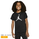 【店内全品★P5倍！】【ゆうパケット配送】ナイキ NIKE ジョーダン ジャンプマン ロゴ Tシャツ JDN JUMPMAN LOGO DF TEE キッズ ジュニア 子供 半袖Tシャツ ポリエステル100％ ブラック 黒 S-XL 954293-023 男の子 女の子 子ども ウエア トップス ブランド シンプル バスケ